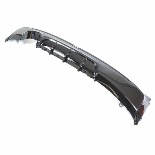 BMW 2 Series F22/F23 Rear Diffuser Valance Gloss Black Twin Exit Dual Exhaust Twin Tailpipe M Performance/M Sport Style for 220i 228i 235i M235i M240i Coupe & Convertible 2014-2020 | BLAK by CT Carbon