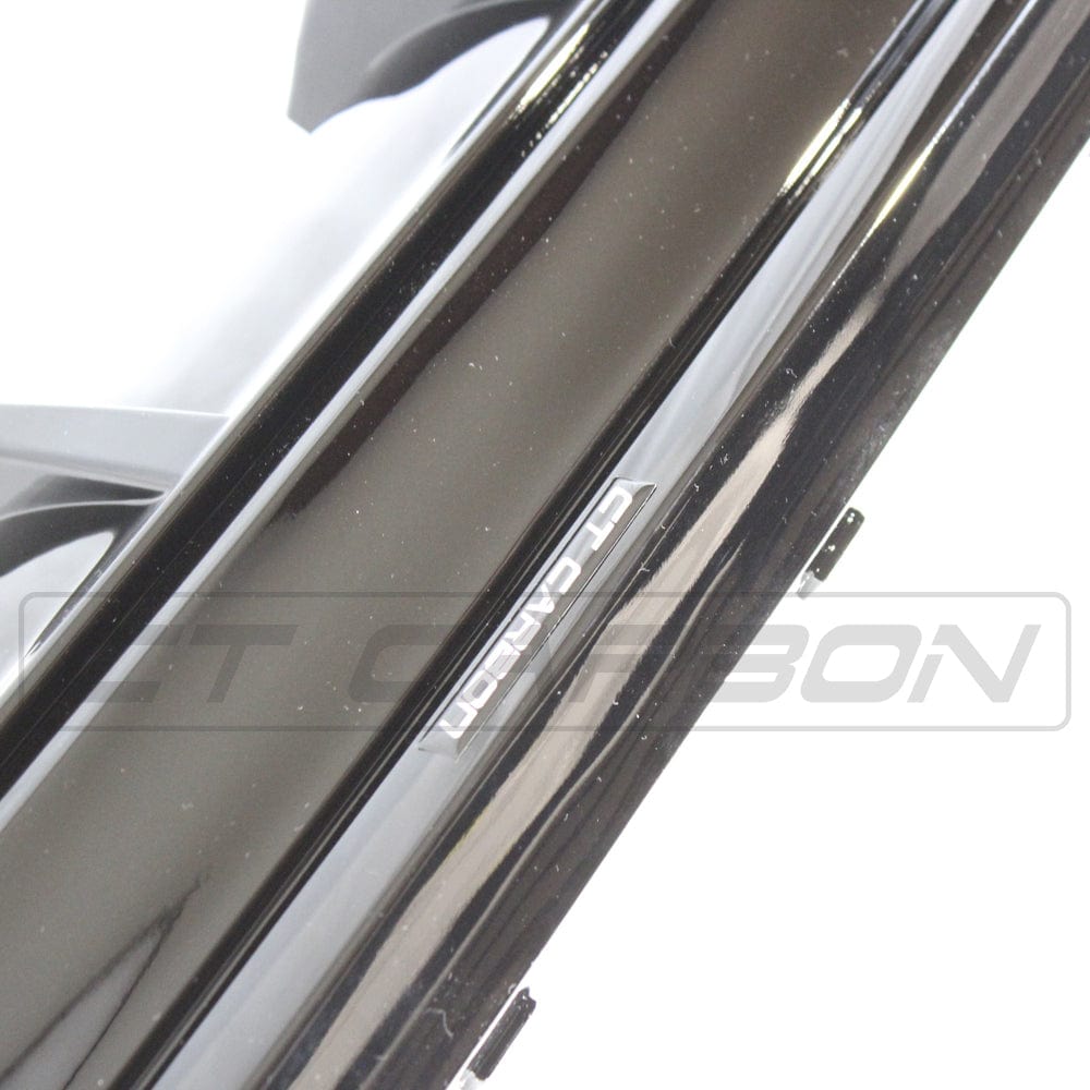 BMW 2 Series F22/F23 Rear Diffuser Valance Gloss Black Twin Exit Dual Exhaust Twin Tailpipe M Performance/M Sport Style for 220i 228i 235i M235i M240i Coupe & Convertible 2014-2020 | BLAK by CT Carbon