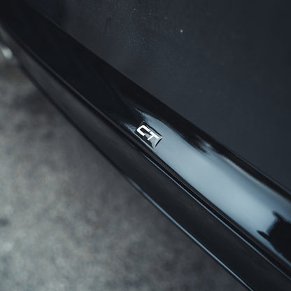 BMW 2 Series F22/F23 Rear Diffuser Valance Gloss Black Twin Exit Dual Exhaust Twin Tailpipe M Performance/M Sport Style for 220i 228i 235i M235i M240i Coupe & Convertible 2014-2020 | BLAK by CT Carbon