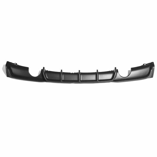 BMW 3 Series F30/F31 Rear Diffuser/Valance Twin Exit/Outlet - Matte/Matt Black Rear Bumper Insert Dual Exhaust Lower Trim 2012-2018 Saloon/Touring OEM Style ABS