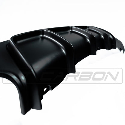 BMW 4 SERIES (F32 F33 F36) MATTE BLACK DIFFUSER - TWIN EXIT