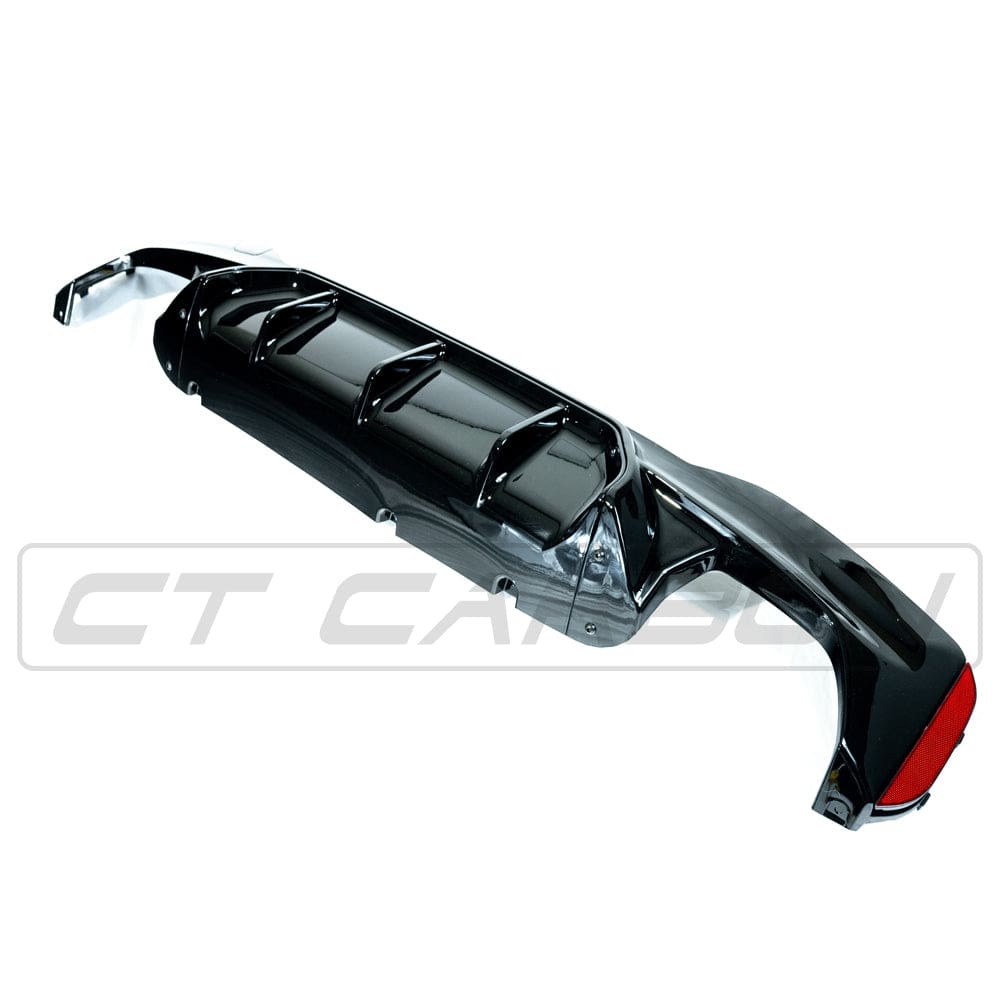 BMW 5 SERIES G30/G31 GLOSS BLACK DIFFUSER - M5 STYLE