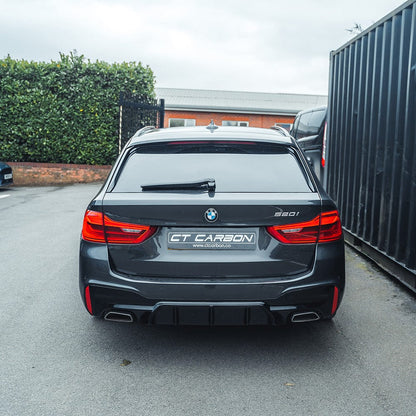 BMW 5 SERIES G30/G31 GLOSS BLACK DIFFUSER - M5 STYLE