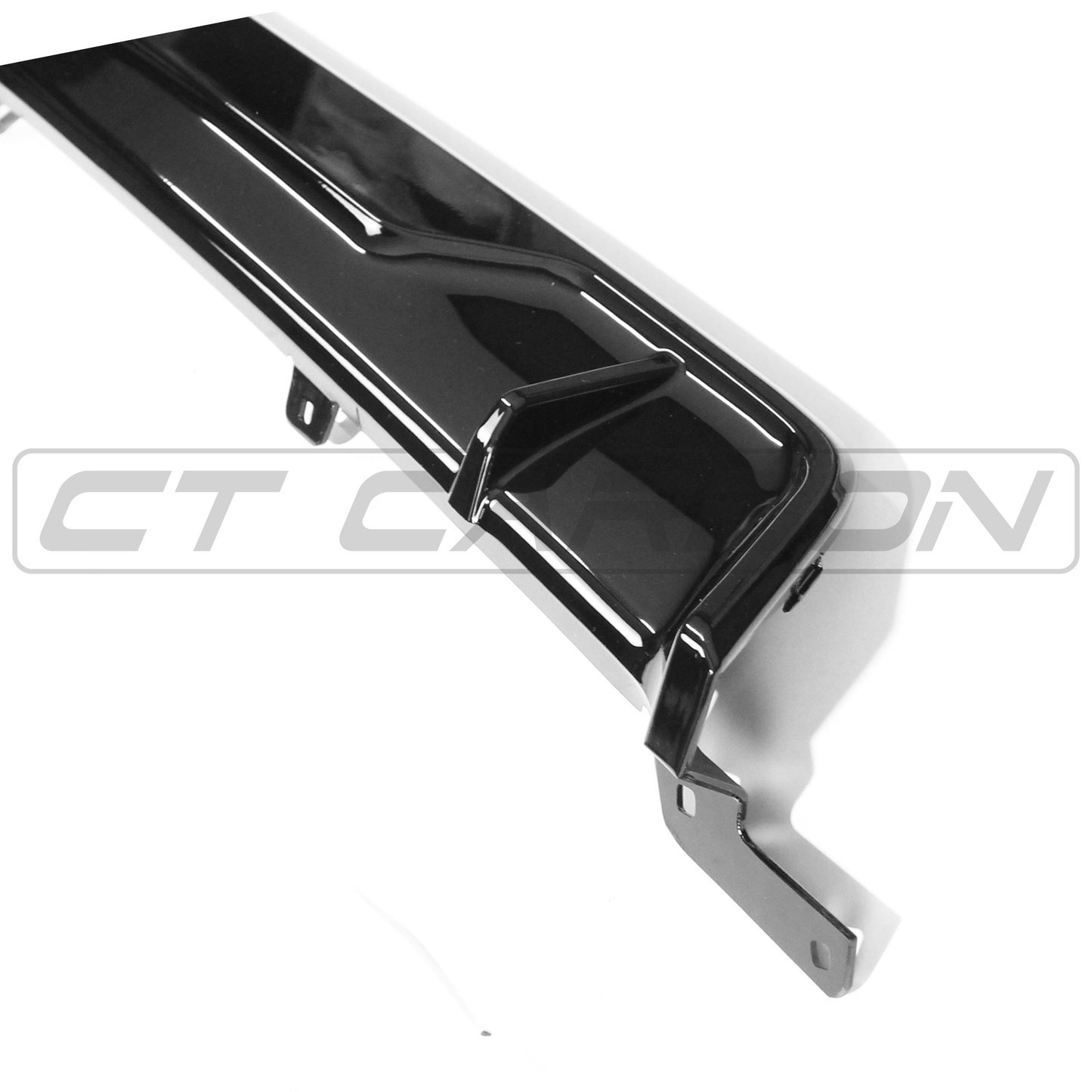 BMW G20/G21 3 SERIES GLOSS BLACK DIFFUSER - MP STYLE (QUAD TIPS)