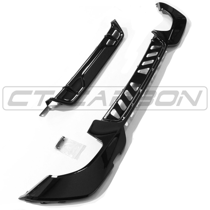 BMW G20/G21 3 SERIES GLOSS BLACK DIFFUSER - MP STYLE (QUAD TIPS)
