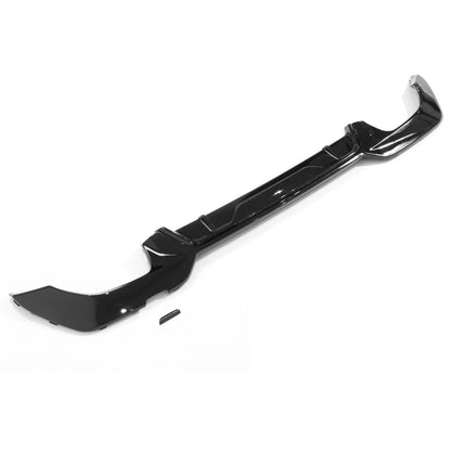 BMW 3 Series G20 G21 Rear Diffuser/Valance/Apron Gloss Piano Black – M Performance Style Square Tips – Rear Bumper Lower Trim Insert – Fits 2019-2022 Saloon & Touring, 340i 340d M340i M340d – CT Carbon BLAK