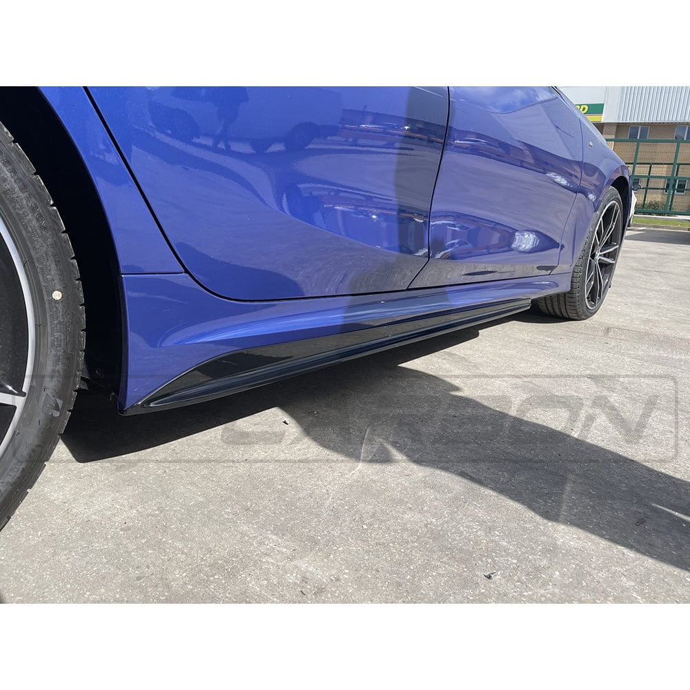 BMW 3 SERIES G20 GLOSS BLACK FULL KIT (SQUARE EXHAUST) - MP STYLE - BLAK BY CT CARBON