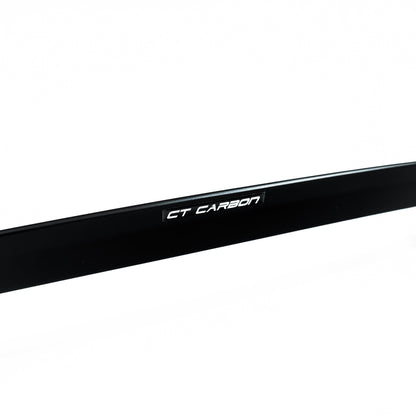 BMW 4 Series F32 2013-2020 Coupe M Sport Matte Black Full Body Kit MP / M Performance Style Aero Lip Kit - Front Splitter, Side Skirts, Rear Diffuser (Twin Left Exhaust) - CT Carbon BLAK