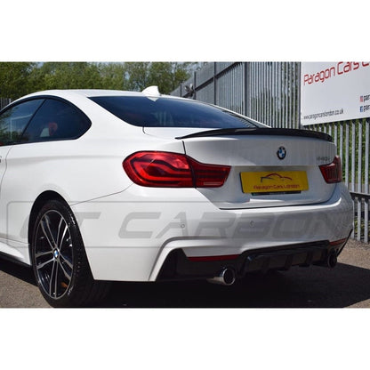 BMW 4 SERIES F36 MATTE BLACK FULL KIT (TWIN EXHAUST) - MP STYLE - BLAK BY CT CARBON