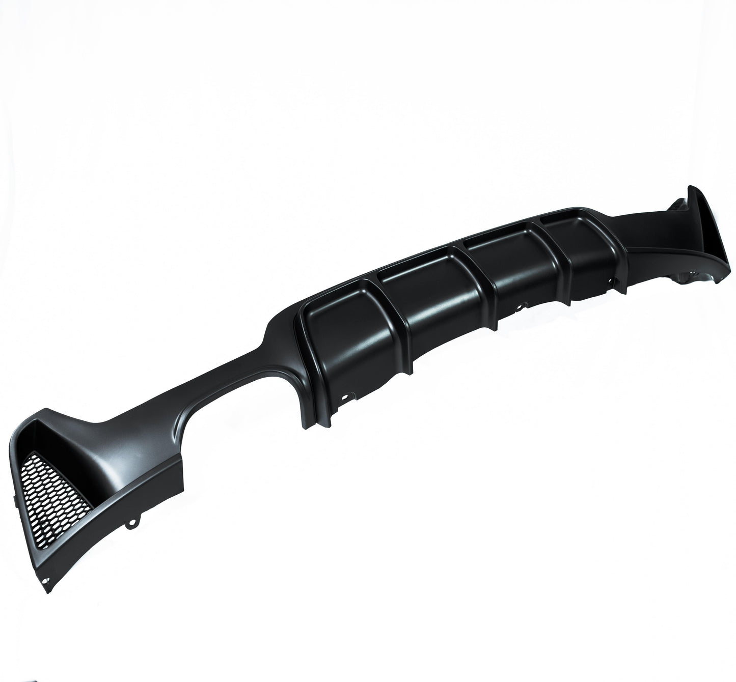 BMW 4 SERIES F36 MATTE BLACK FULL KIT (TWIN EXHAUST) - MP STYLE - BLAK BY CT CARBON