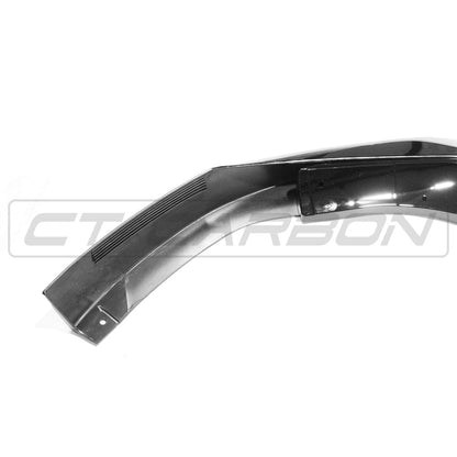 BMW 5 Series G30 LCI 2021-2024 Gloss Piano Black Body Kit | CT Carbon M5 Look Aero Kit - Front Splitter/Lip Spoiler, Side Skirt Extensions, Rear Diffuser, Boot/Trunk Lip Spoiler | Facelift Saloon/Sedan Black Pack Shadowline OEM+ Styling