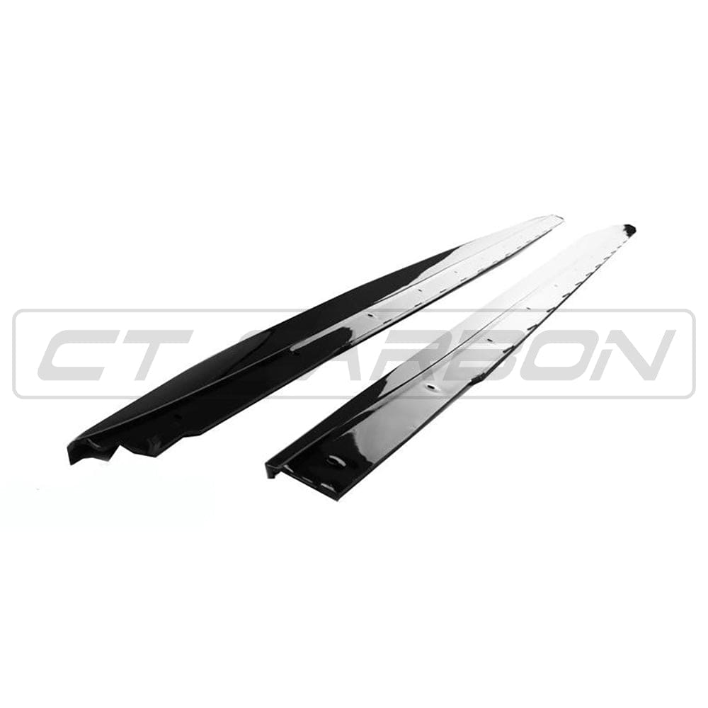 BMW 5 Series G30 LCI Facelift 2021-2024 Gloss/Piano Black Body Kit – M Performance/M Sport Style Aero Pack (Saloon/Sedan) | Front Splitter, Side Skirts, Rear Diffuser, Boot Lip Spoiler | CT Carbon Shadowline/Black Pack