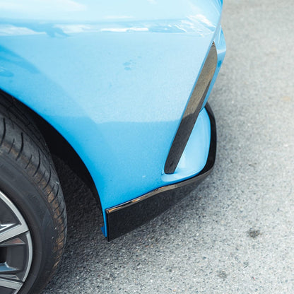 BMW 1 Series F40 2020+ Gloss/Piano Black Body Kit – M Performance/M Sport Style Aero Pack by CT Carbon / CT BLAK | Front Splitter Lip + Rear Diffuser Valance + Boot/Tailgate Spoiler | ABS Black Pack Exterior Styling Upgrade | Shadowline Compatible