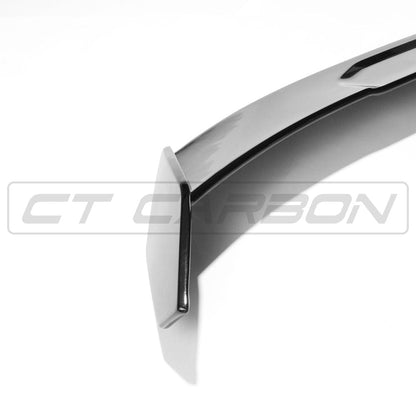 BMW 1 Series F40 2020+ Gloss Black Rear Boot Lip Spoiler – M/MP Performance Style Tailgate Wing, Piano Black ABS – OEM+ Bootlid Lip for Hatchback by CT Carbon CT BLAK