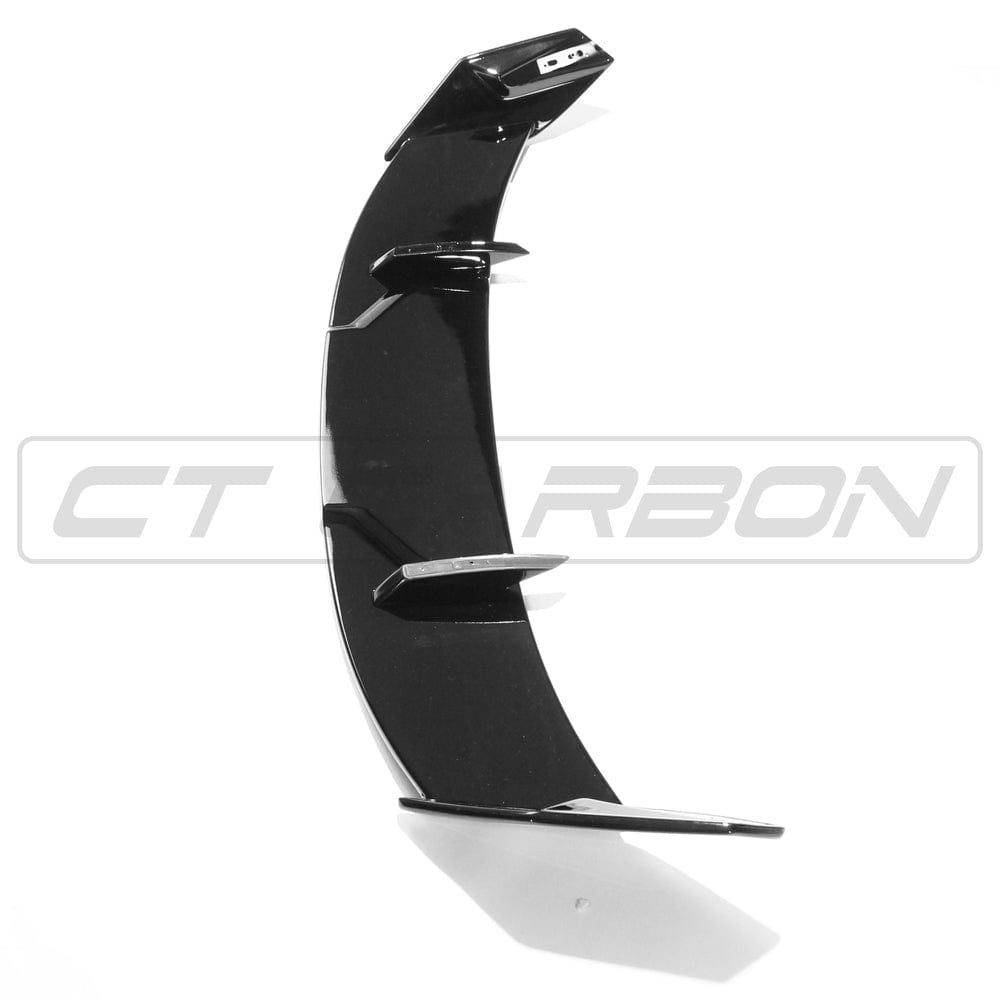 BMW 1 Series F40 Rear Spoiler - Gloss Piano Black M Performance Style Roof/Rear Lip Boot Tailgate Wing (2020+ 5-Door Hatchback) | CT Carbon CT BLAK ABS