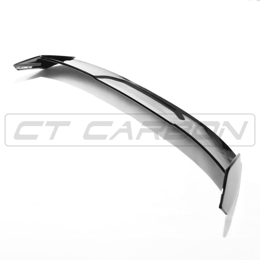 BMW 1 Series F40 Rear Spoiler - Gloss Piano Black M Performance Style Roof/Rear Lip Boot Tailgate Wing (2020+ 5-Door Hatchback) | CT Carbon CT BLAK ABS