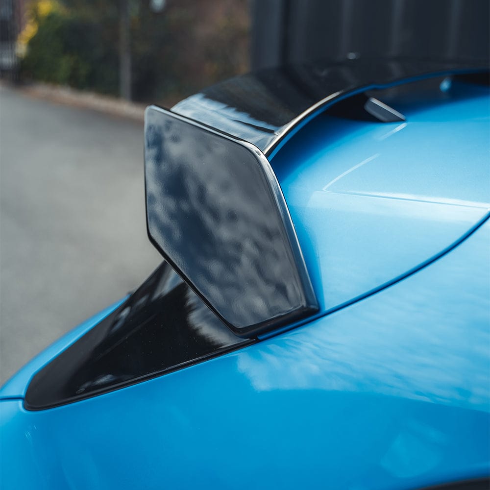 BMW 1 Series F40 Rear Spoiler - Gloss Piano Black M Performance Style Roof/Rear Lip Boot Tailgate Wing (2020+ 5-Door Hatchback) | CT Carbon CT BLAK ABS