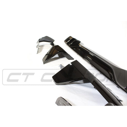 BMW X5 G05 2019–2025 Gloss Black Exterior Styling Pack – M Performance Style (MP Style) Body/Aero Kit | Black Pack Shadowline Piano Black Trim Set | OEM+ Plastic Upgrade | Dechrome Sport Pack