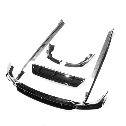 BMW X6 G06 2020+ Full Gloss Piano Black Exterior Styling Kit - Black Pack / Shadowline Blackline Blackout Trim ABS Body Kit OEM+ Upgrade by CT Carbon