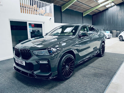 BMW X6 G06 2020-2025 Full Gloss Piano Black Kit – Exterior Styling Pack/Body Kit – Blackout Shadowline Trim, ABS Aero Appearance Package Upgrade by CT Carbon