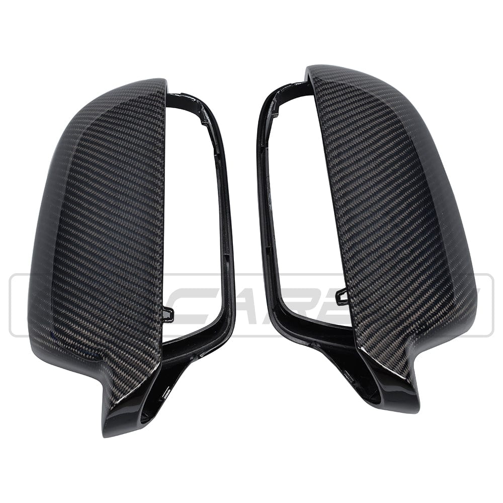 Audi A4/S4/A5/S5 B8.5 Facelift 2012-2016 Carbon Fibre/Carbon Fiber Wing/Side Mirror Caps Covers Housings Shells - Gloss OEM+ Replacement Pair