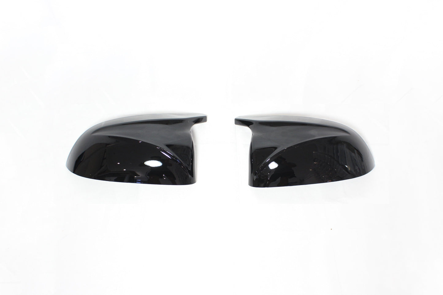 CT Carbon BMW X3/X4/X5/X6 G01/G02/G05/G06 Gloss Piano Black Wing Mirror Caps – Door/Wing Mirror Covers Replacement Shells/Housings | OEM-Style Shadowline/Blackline/M Style | Fits X3 2017+, X4 2018+, X5 2018+, X6 2019+