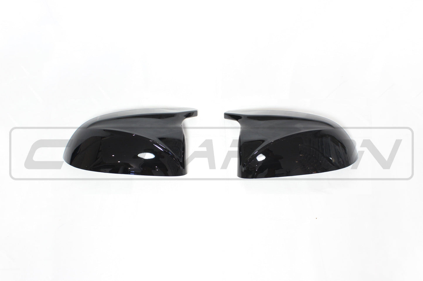 CT Carbon BMW X3/X4/X5/X6 G01/G02/G05/G06 Gloss Piano Black Wing Mirror Caps – Door/Wing Mirror Covers Replacement Shells/Housings | OEM-Style Shadowline/Blackline/M Style | Fits X3 2017+, X4 2018+, X5 2018+, X6 2019+