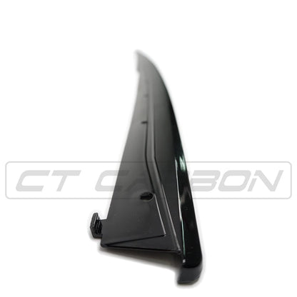 BMW 3 Series F30/F31 Side Skirt Extensions Gloss Black – M Performance Style Side Blades/Sill Extensions (Pair) | CT Carbon BLAK | 2012