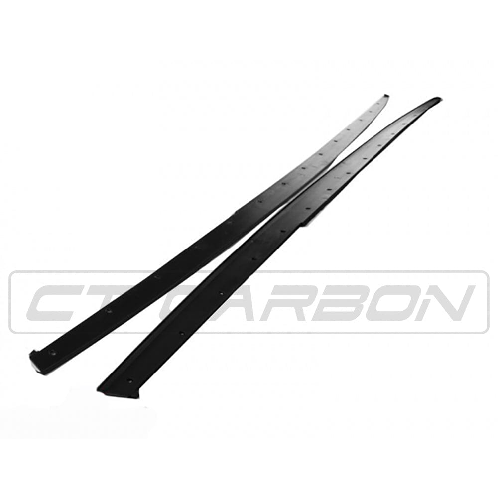 BMW 3 Series F30/F31 Side Skirts Gloss Black – M Performance/M Sport Style Side Skirt Extensions, Side Blades, Rocker Panel/Sill Extensions – 2012-2018 (pre-LCI/LCI) Saloon & Touring – Piano Black Aero Body Kit – BLAK by CT Carbon