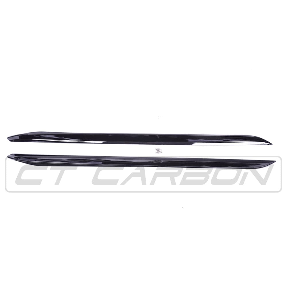 BMW 3 Series G20/G21 2018+ Gloss Piano Black Side Skirts, Side Splitters, Side Blades, Sill/Rocker Extensions – M Performance/MP Style Lower Body/Aero Kit – Saloon & Touring – BLAK by CT Carbon