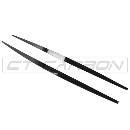 BMW 1 Series F20 F21 LCI Facelift Side Skirts/Extensions – Gloss/Piano Black Sill Extensions, Rocker Panel Covers, Side Blades | 2015–2020 Hatchback | CT Carbon OEM+ Body Kit Trim (3- & 5-Door)