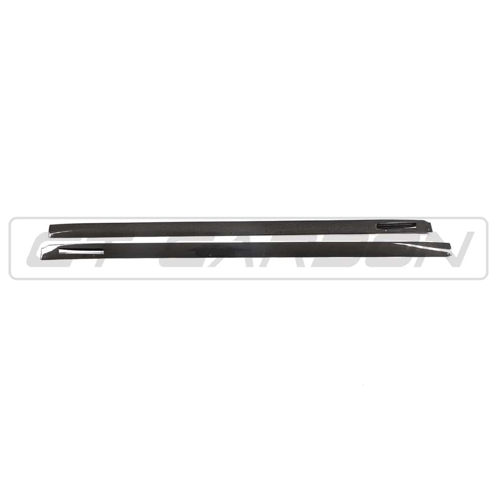 CT Carbon 3D Style Carbon Fibre Side Skirts, Side Skirt Extensions / Rocker Panel Extensions / Sill Blades for BMW X3M/X4M F97/F98 (2018-2021 Pre-LCI) | OEM+ Carbon Side Blades Aero Trim
