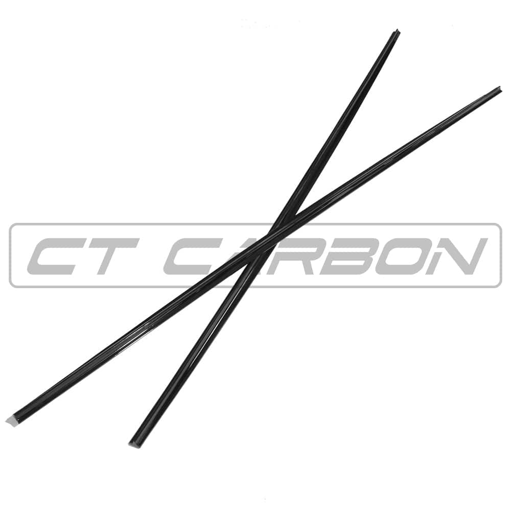 Volkswagen VW Polo Mk5 6C Facelift 2014-2017 Gloss Black ABS Side Skirts/Extensions | CT Carbon Rocker Extensions, Sill Blades, Side Splitters (Piano Black OEM+)