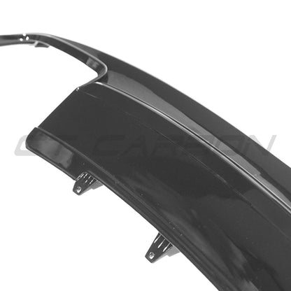 Audi A4/S4 B8.5 2013–2015 Rear Diffuser / Valance Gloss Piano Black – Facelift 8K Lower Bumper Insert Skirt Splitter Lip Apron ABS – CT Carbon OEM+