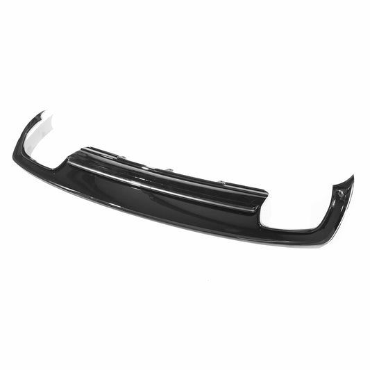 Audi A4/S4 B8.5 2013–2015 Rear Diffuser / Valance Gloss Piano Black – Facelift 8K Lower Bumper Insert Skirt Splitter Lip Apron ABS – CT Carbon OEM+