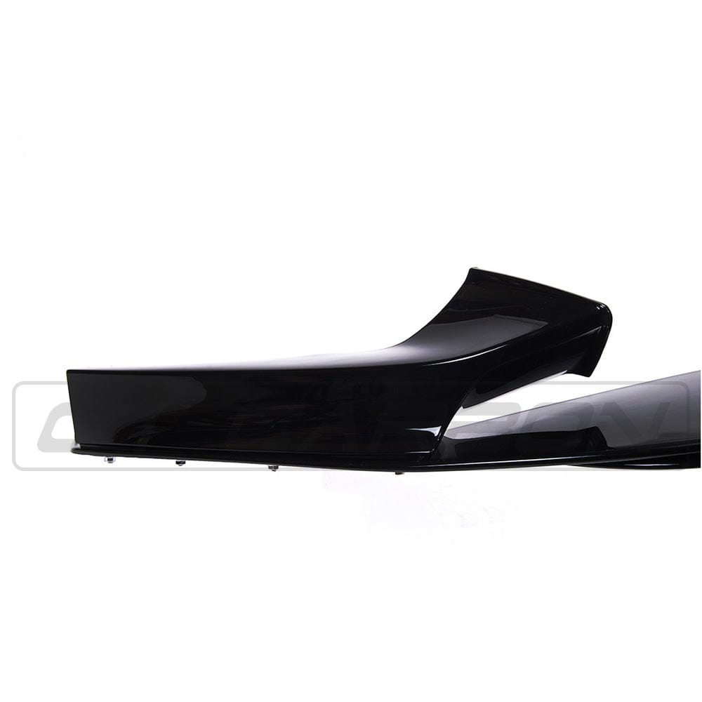 BMW 2 Series F22/F23 2014-2020 Coupe & Convertible Front Lip Spoiler/Splitter - Gloss Piano Black M Performance Style Chin Spoiler, Bumper Lip Aero - CT Carbon BLAK