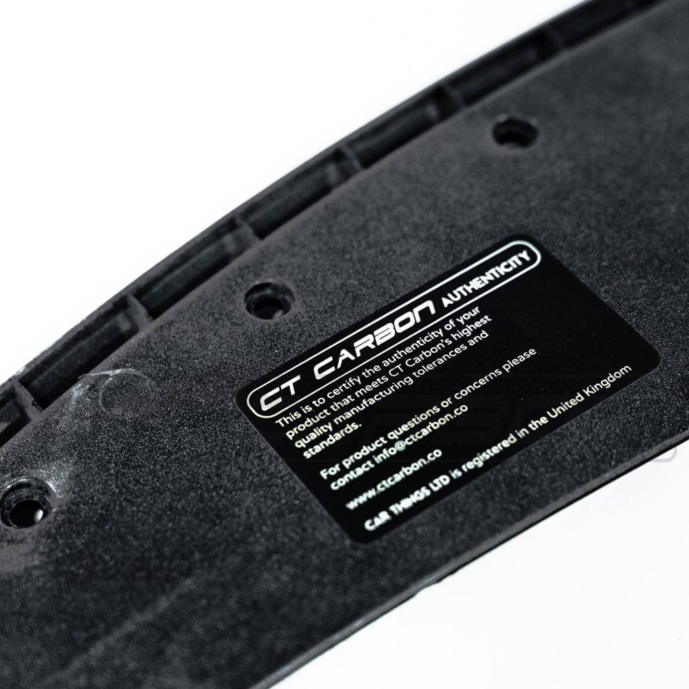 BMW 3 SERIES F30/F31 MATTE BLACK SPLITTER - MP STYLE