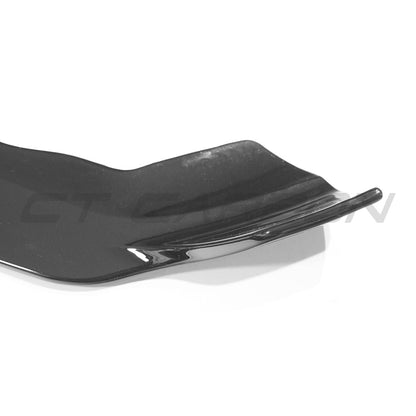 BMW M2 Competition (M2C) F87/F87C 2018-2021 Front Lip Spoiler | Gloss Black ABS Front Splitter / Chin Spoiler / Valance / Aero Lip | CT Carbon Piano Black Front Bumper Lip Extension