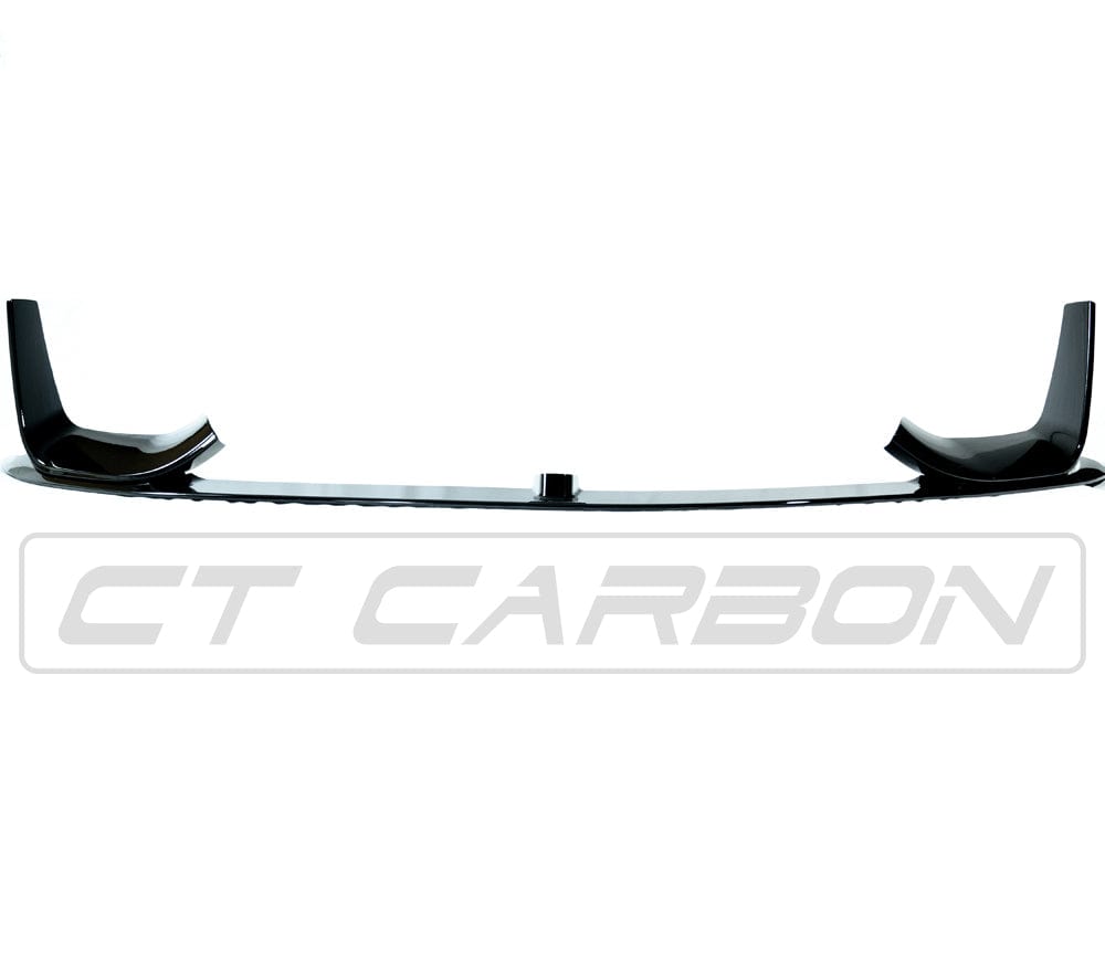 BMW M3 M4 F80 F82 F83 F8X Gloss Black Front Splitter - M Performance/MP Style Front Lip Spoiler, Bumper Lip, Chin Spoiler, Aero Valance Extension - Piano Black - 2014-2020