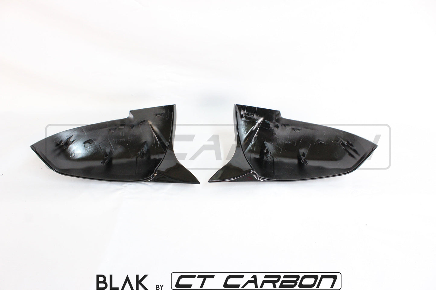 BMW Wing Mirror Covers & Caps Replacement F20 F21 F22 F23 F30 F31 F32 F33 F87 M2 (2015-2020) - M4/M Performance Style Black Door Mirror Housings - 1 2 3 4 Series F-Series Shadowline Upgrade OEM+