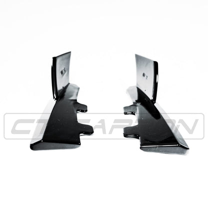 BMW X5 M F95 Gloss Black Aero Body Kit by CT Carbon – Front Bumper Lip Splitter (3-Piece) + Side Skirts/Rocker Extensions | Piano Black ABS Styling Pack | Fits 2019+ X5M F95 | M Performance Style