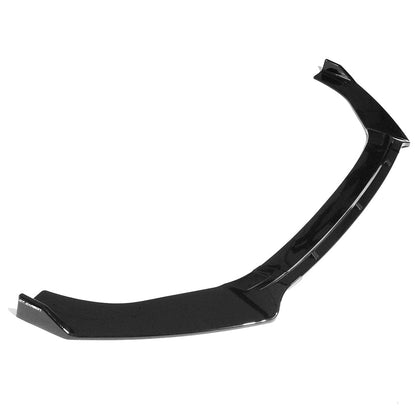 VW Volkswagen Golf Mk7 Mk7.5 2014-2020 GTI GTD R R-Line Gloss Black Front Bumper Lip Splitter / Chin Spoiler / Lower Valance – ABS OEM Style by CT Carbon