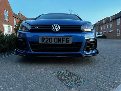 VOLKSWAGEN GOLF R20 MK6 2009-2013 GLOSS BLACK SPLITTER