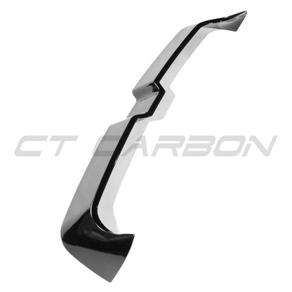 Audi A3 8V & S3 8V Sportback 5 Door Roof Spoiler – Gloss/Piano Black ABS Rear/Roof Wing, Boot/Tailgate Lip – 2013-2020 inc S line OEM Style Hatchback Spoiler | BLAK by CT Carbon