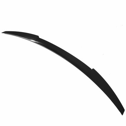 Audi A5/S5 B9 Sportback 5-Door 2017+ Rear Boot Lip Spoiler - Gloss Black/Piano Black ABS Decklid Trunk Tailgate Lip Rear Wing, OEM Style by CT Carbon