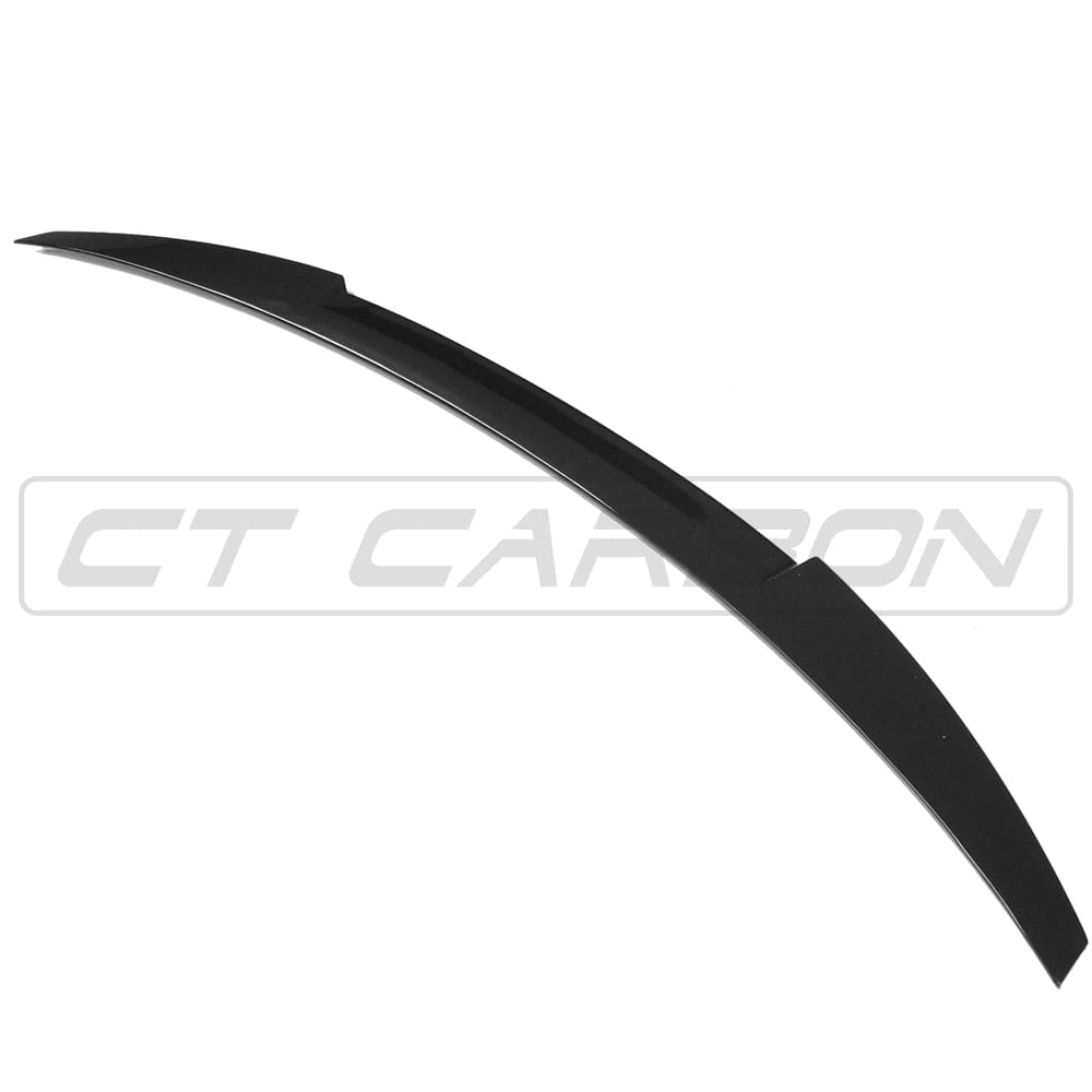 Audi A5/S5 B9 Sportback 5-Door 2017+ Rear Boot Lip Spoiler - Gloss Black/Piano Black ABS Decklid Trunk Tailgate Lip Rear Wing, OEM Style by CT Carbon