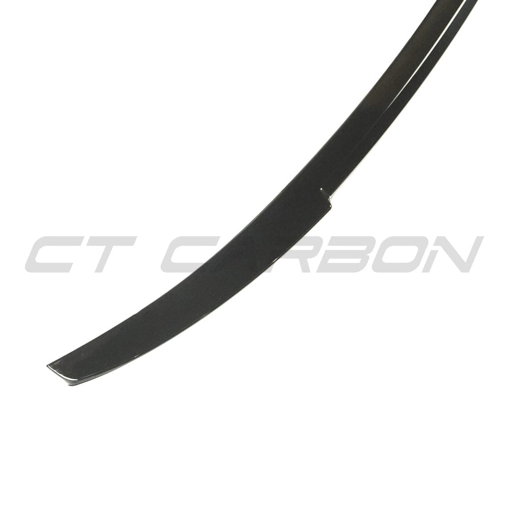 Audi A3/S3 8Y Saloon/Sedan 2020+ High Gloss Piano Black Rear Lip Spoiler – Boot Lid Wing, Trunk/Decklid/Tailgate Lip – S-Line Fit – M Style (M4 Look) – ABS OEM+