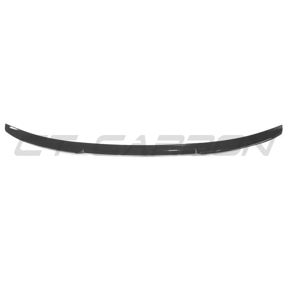 Audi A3/S3 8Y Saloon/Sedan 2020+ High Gloss Piano Black Rear Lip Spoiler – Boot Lid Wing, Trunk/Decklid/Tailgate Lip – S-Line Fit – M Style (M4 Look) – ABS OEM+