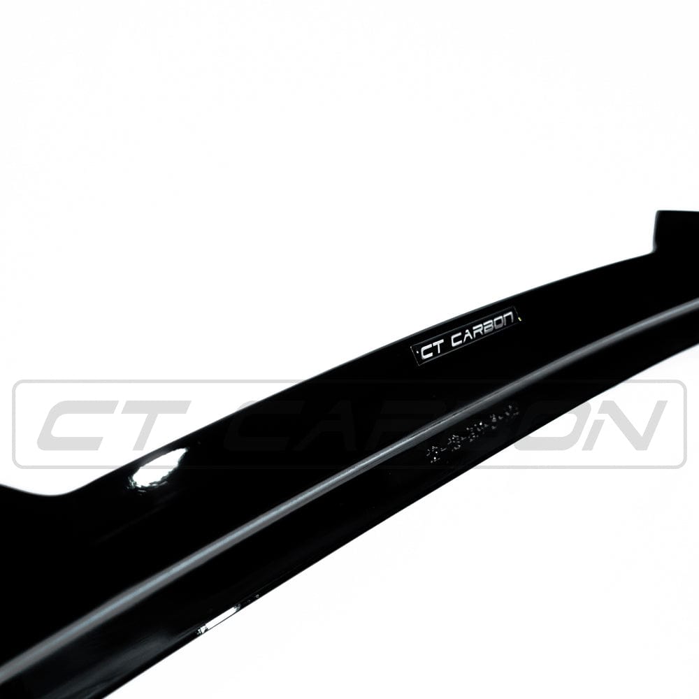 BMW 3 Series F30 2012-2018 / M3 F80 2014-2020 V-Style Rear Boot Lip/Trunk Lid Spoiler - Gloss Piano Black Ducktail Wing - M Performance Style OEM+ Saloon/Sedan