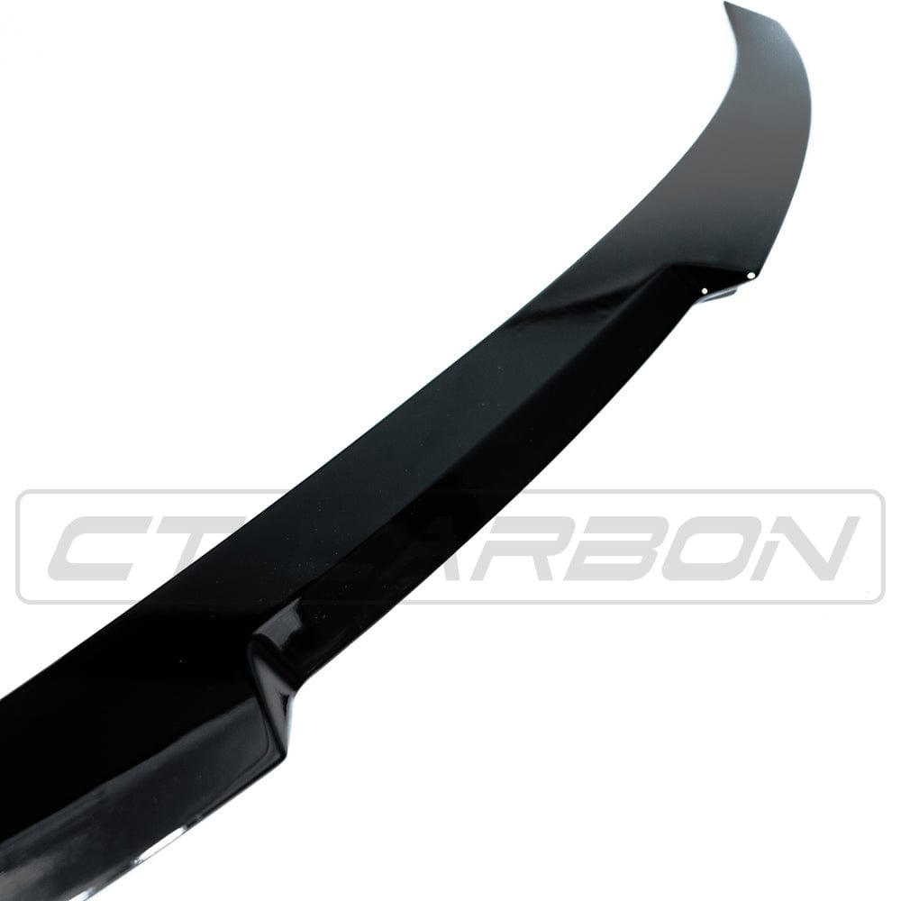 BMW 3 Series F30 2012-2018 / M3 F80 2014-2020 V-Style Rear Boot Lip/Trunk Lid Spoiler - Gloss Piano Black Ducktail Wing - M Performance Style OEM+ Saloon/Sedan